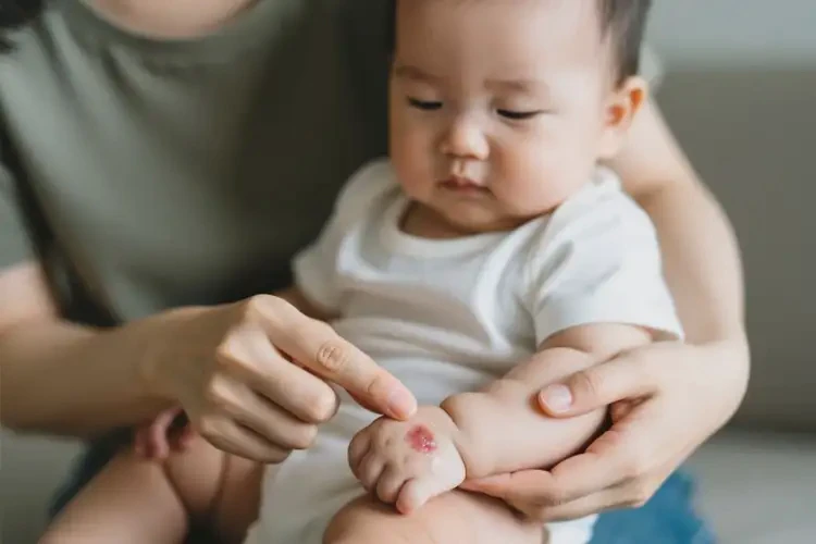 宝宝手上经常长湿疹不管它会自己好吗(图2)