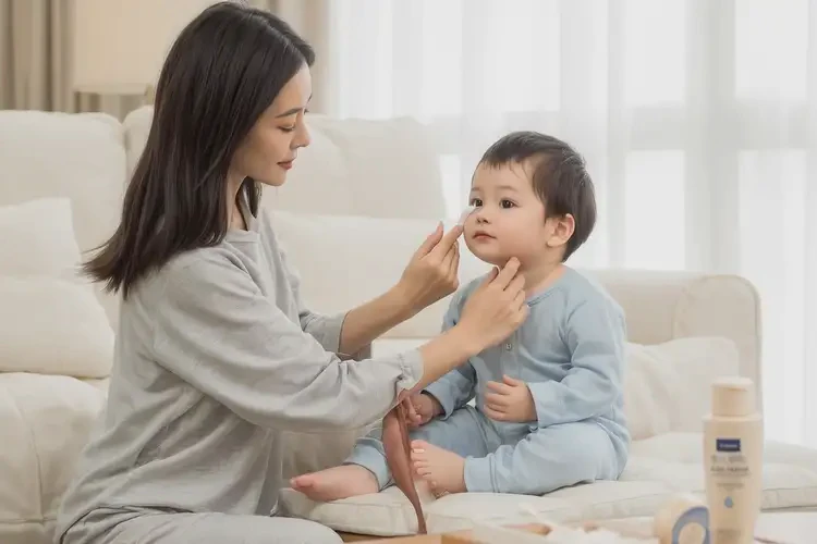 兒童四肢出現(xiàn)濕疹不管它會自己好嗎(圖3)