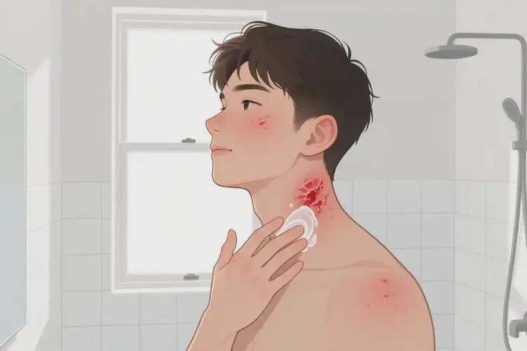 青年人脖子上容易起湿疹能够彻底治愈吗(图4)