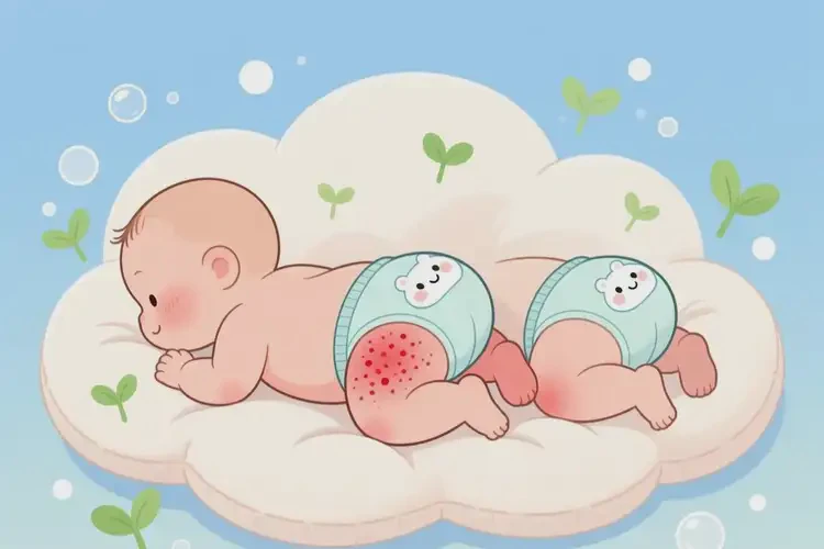 孩子屁股出濕疹不管它會自己痊愈嗎(圖4)