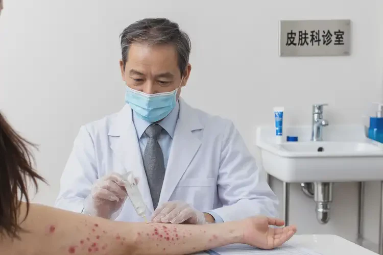 女生手臂出現(xiàn)濕疹可不可以徹底自愈(圖3)