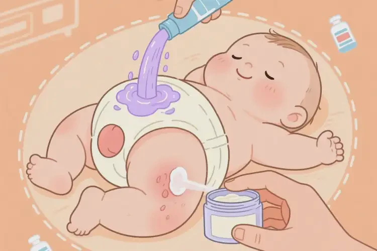 寶寶肛周有濕疹能徹底自愈嗎(圖1)