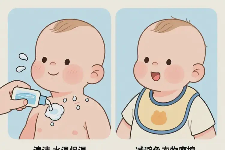 嬰幼兒脖子上經(jīng)常長(zhǎng)濕疹能徹底自愈嗎(圖2)