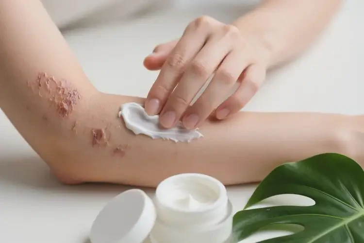 女生手臂有濕疹能夠徹底治愈嗎(圖3)