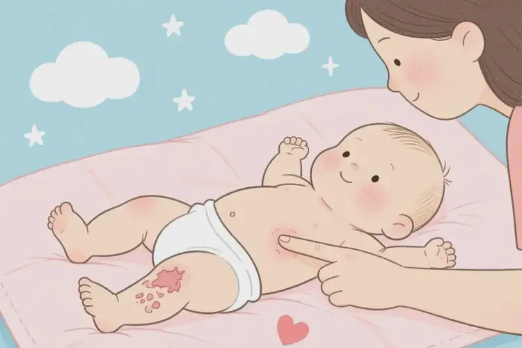 嬰幼兒小腿經(jīng)常長(zhǎng)濕疹不管它會(huì)自己痊愈嗎(圖2)