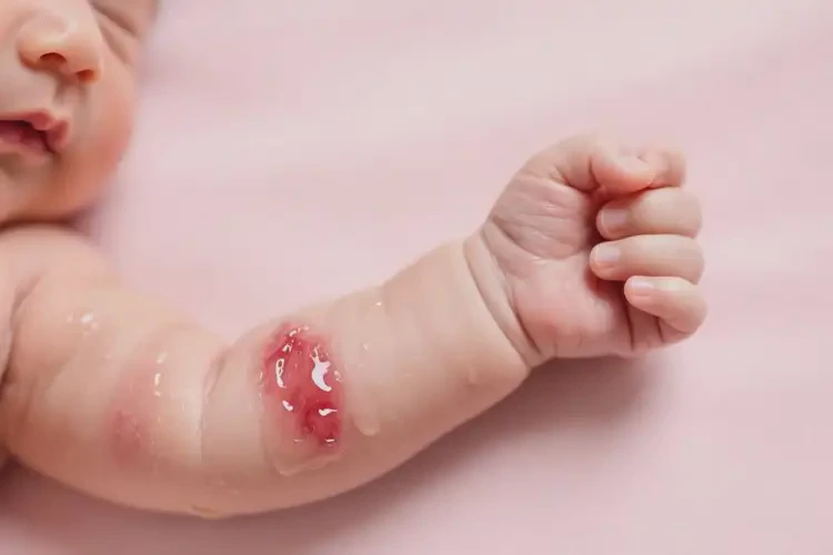 新生兒手臂上容易長濕疹可不可以徹底自愈(圖3)