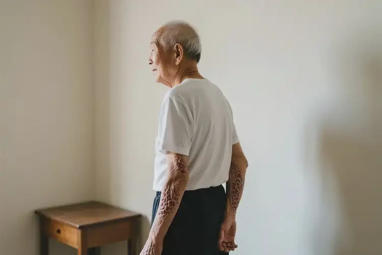 老人全身長(zhǎng)濕疹可以徹底自愈嗎(圖3)