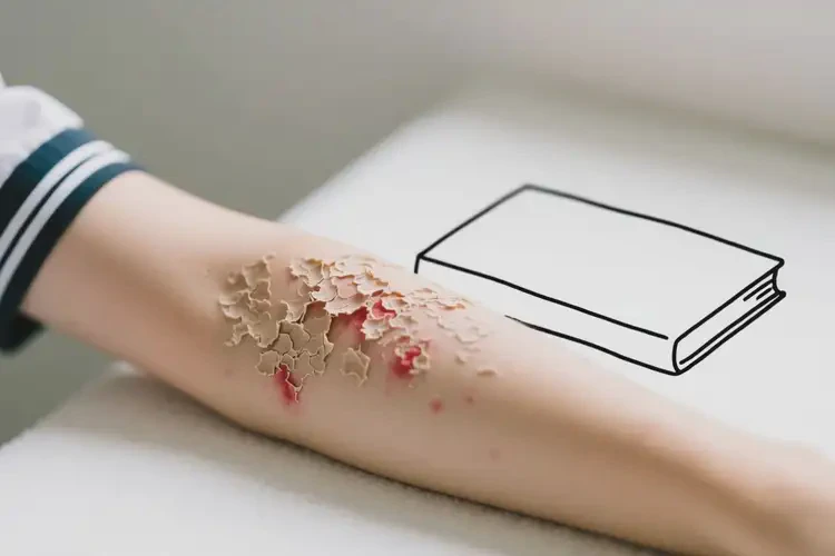 中學生手臂容易起濕疹不管它會自己痊愈嗎(圖3)