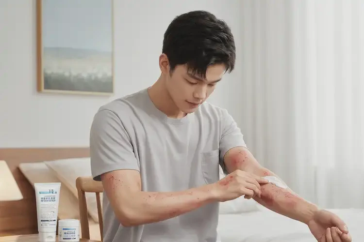 青年人身上長濕疹可以徹底自愈嗎(圖3)