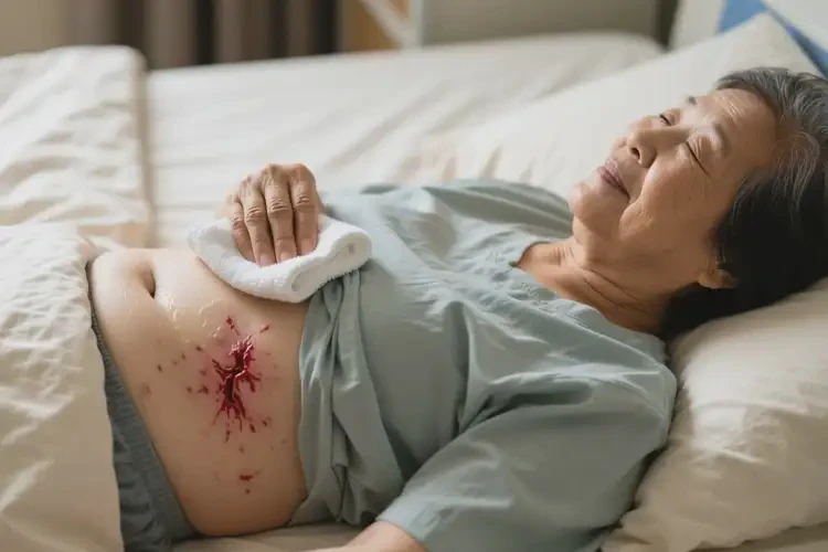 老年人肚子有濕疹不管它會(huì)自己好嗎(圖3)