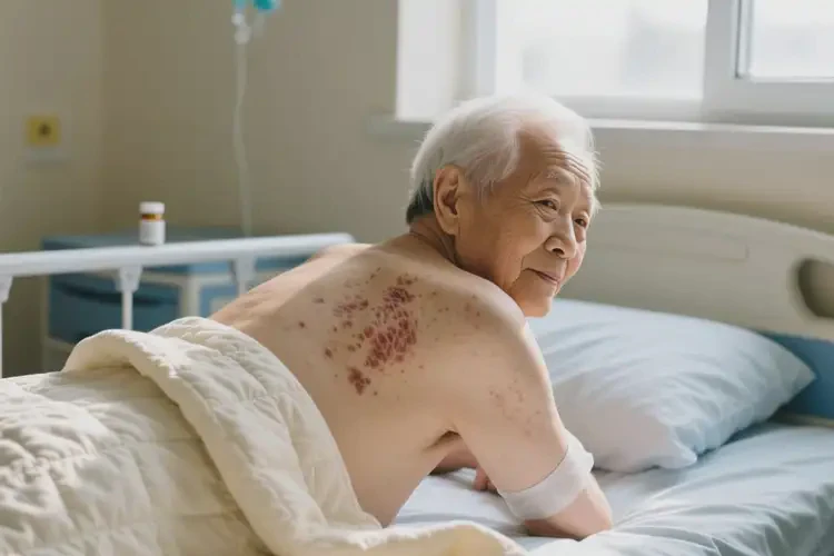 老年人全身起濕疹不管它會自己痊愈嗎(圖1)