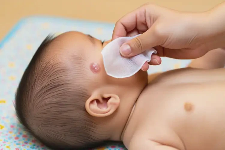 嬰兒面部出現(xiàn)濕疹能夠徹底治愈嗎(圖2)