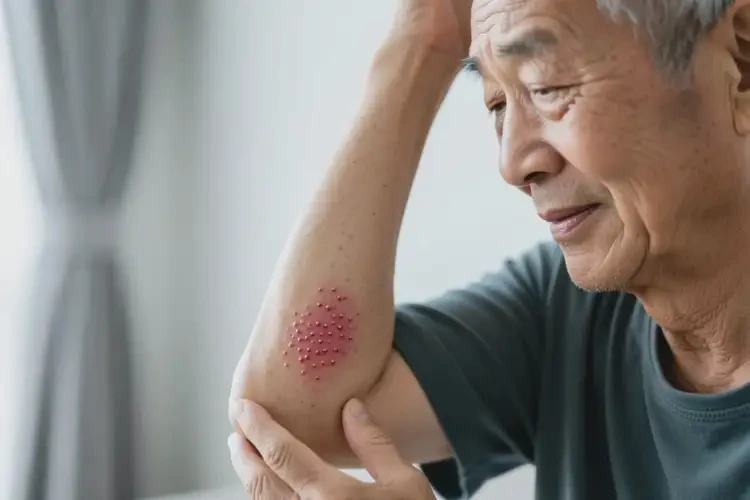 老年人身上長濕疹不管它會自己痊愈嗎(圖3)