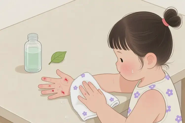 兒童手上起濕疹能靠自己自愈嗎(圖3)