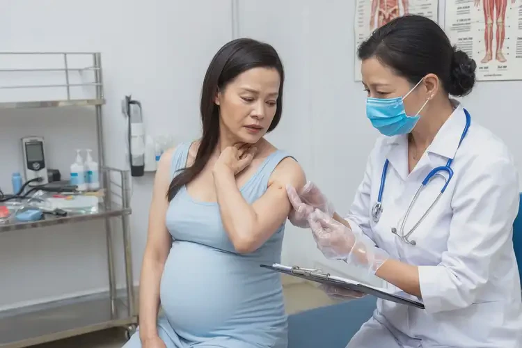 孕婦手臂上經(jīng)常起濕疹不管它會自己自愈嗎(圖2)