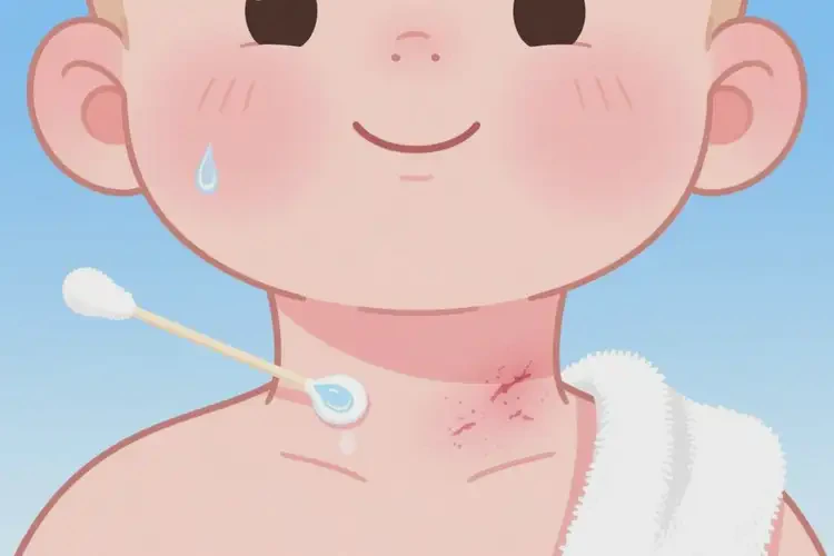 寶寶脖子經(jīng)常起濕疹可以徹底自愈嗎(圖3)