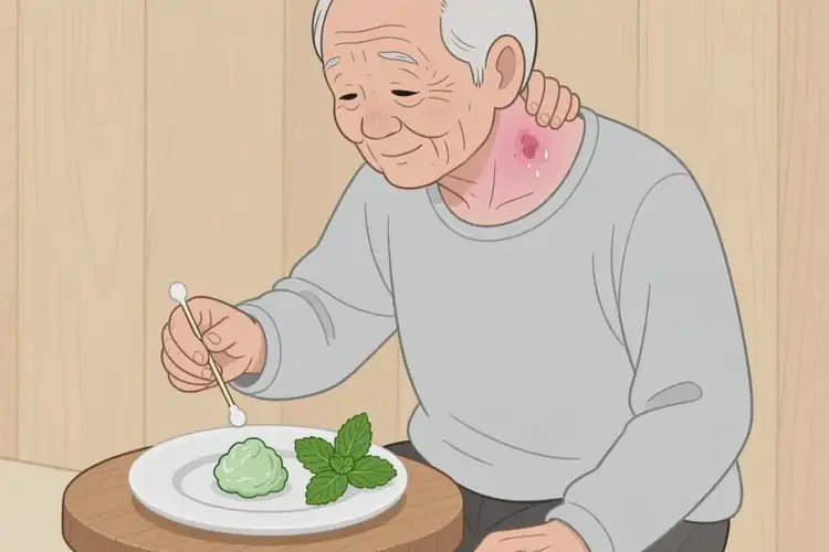 老人脖子容易长湿疹能彻底自愈吗(图1)