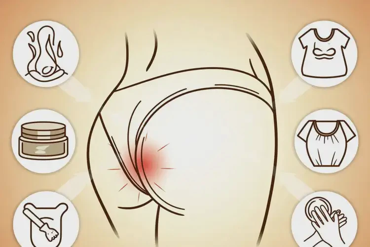 女性肛周偶爾起濕疹可以徹底自愈嗎(圖1)