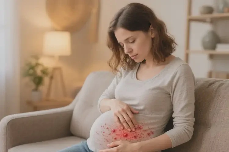 孕婦小腿上出現(xiàn)濕疹不管它會自己自愈嗎(圖4)