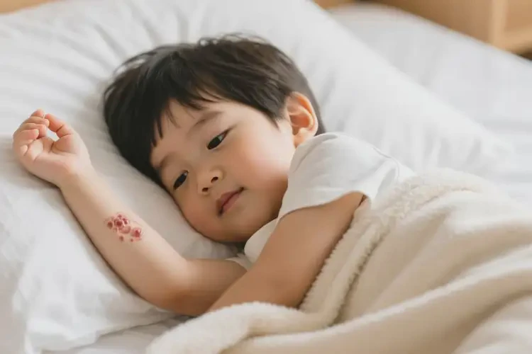 孩子手臂經(jīng)常長(zhǎng)濕疹能靠自己自愈嗎(圖1)