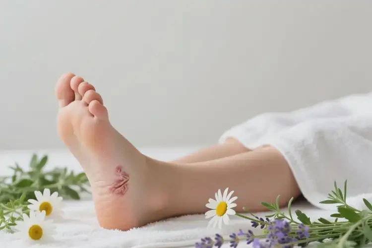 青少年腳上出濕疹能徹底自愈嗎(圖1)