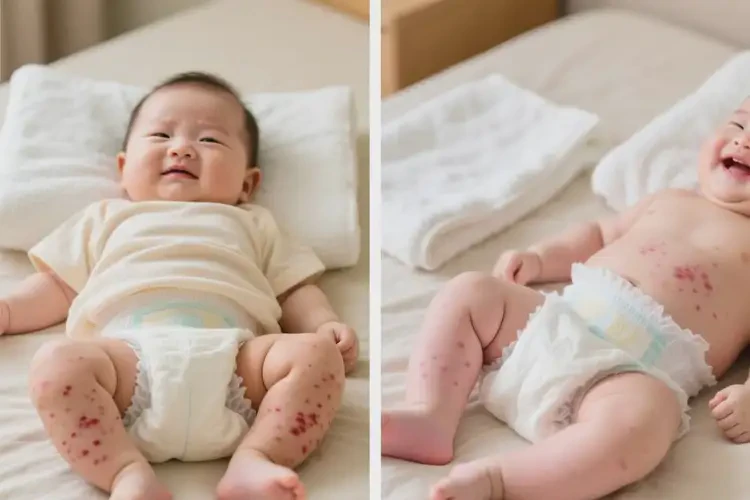 寶寶大腿起濕疹可以徹底自愈嗎(圖4)
