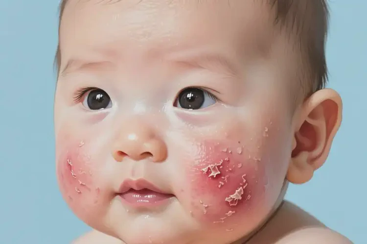 寶寶面部出濕疹能徹底自愈嗎(圖3)