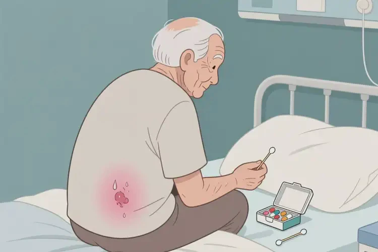 高齡老人屁股上長濕疹能夠徹底治愈嗎(圖2)