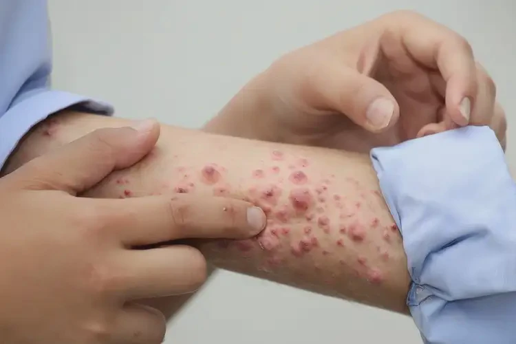 中學生手臂有濕疹能夠徹底治愈嗎(圖4)
