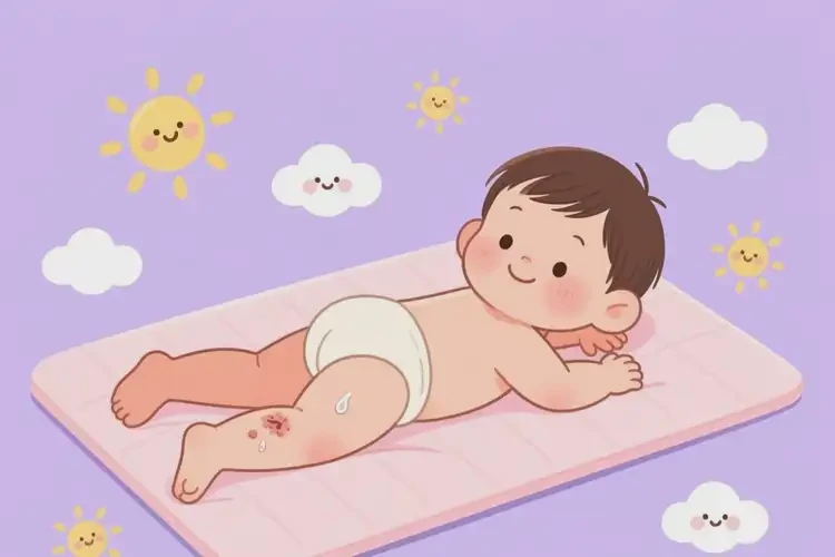 幼兒小腿上容易起濕疹可不可以徹底自愈