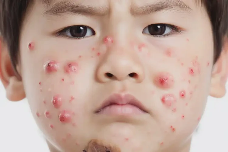 兒童面部偶爾起濕疹不管它會自己痊愈嗎(圖3)