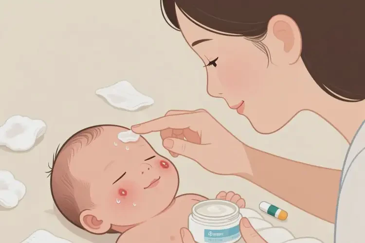 新生兒四肢偶爾起濕疹能夠徹底治愈嗎(圖4)