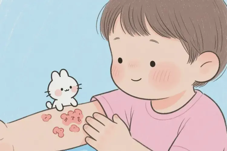 小兒手臂經(jīng)常起濕疹不管它會(huì)自己自愈嗎(圖3)