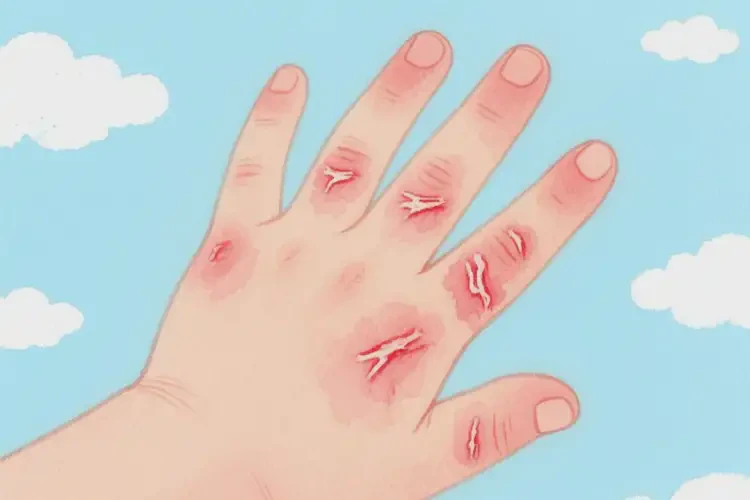 小兒手上偶爾起濕疹不管它會自己好嗎(圖4)