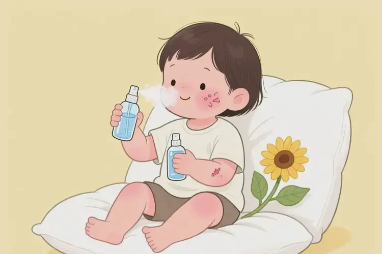 少兒面部容易起濕疹可以徹底自愈嗎(圖3)