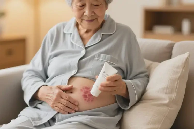 高齡老人肚子上偶爾長(zhǎng)濕疹能不能徹底自愈(圖4)