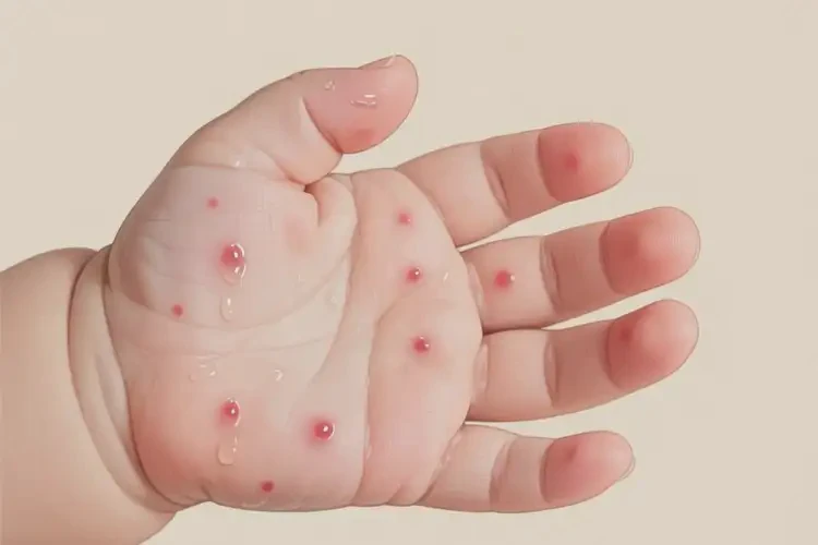 小兒手上出現(xiàn)濕疹可以徹底自愈嗎(圖3)
