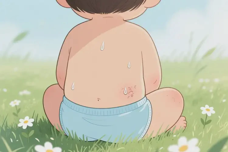 小孩屁股上經(jīng)常起濕疹能靠自己自愈嗎(圖1)