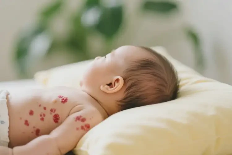 嬰幼兒全身出濕疹不管它會自己好嗎(圖1)