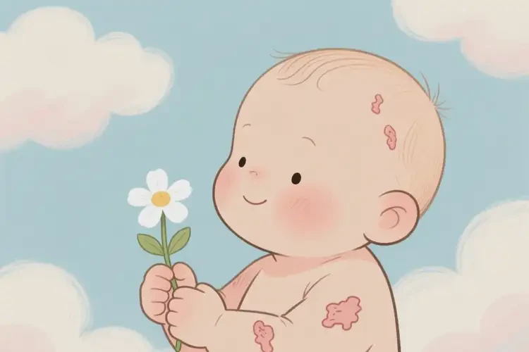 嬰幼兒全身長濕疹能徹底自愈嗎(圖3)