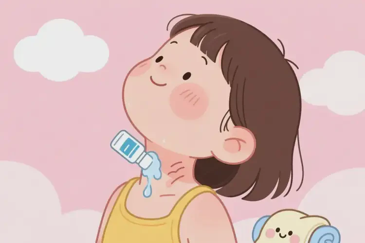 少兒脖子出濕疹能徹底自愈嗎(圖3)