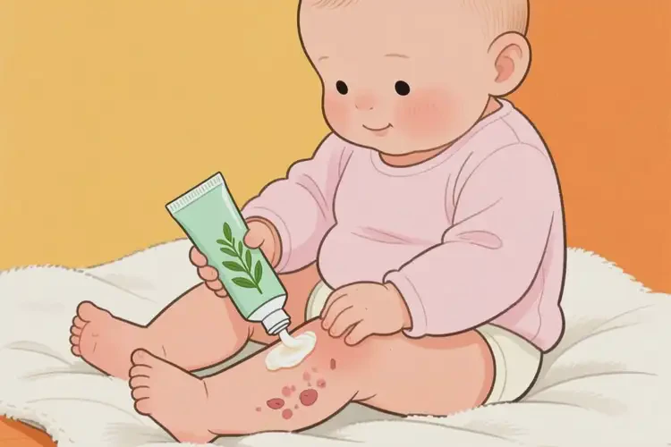 小兒大腿容易起濕疹可以徹底自愈嗎(圖2)