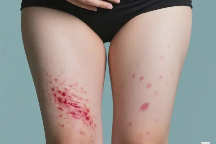 產(chǎn)婦大腿偶爾起濕疹可以徹底自愈嗎(圖1)