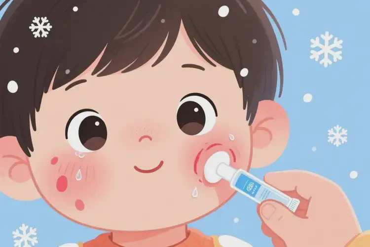 小孩臉上偶爾長濕疹能夠徹底治愈嗎(圖3)