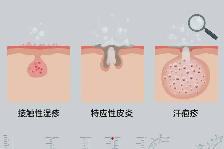 大學(xué)生小腿上偶爾長濕疹可以徹底自愈嗎(圖3)