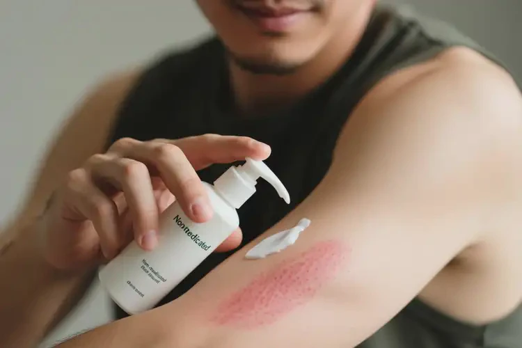 男人手臂容易起濕疹能夠徹底治愈嗎(圖3)