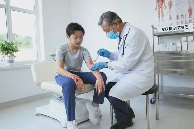 青少年四肢出濕疹可以徹底自愈嗎(圖3)