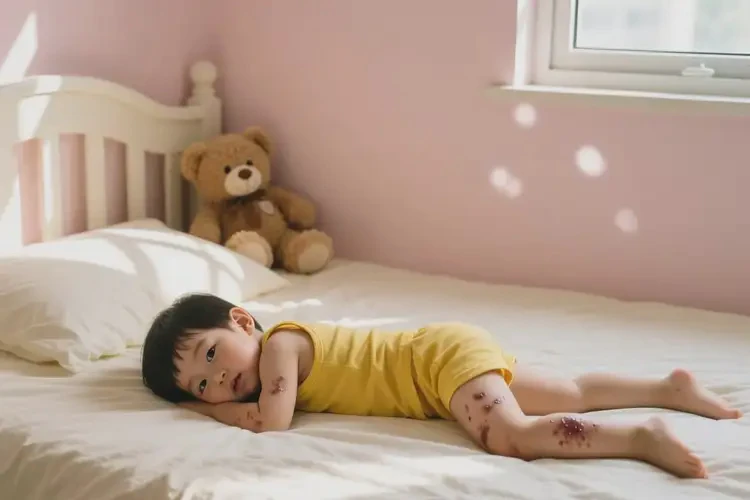 小孩全身經(jīng)常長濕疹不管它會自己好嗎(圖2)