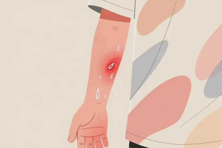 青年人身上出現(xiàn)濕疹不管它會(huì)自己痊愈嗎(圖2)