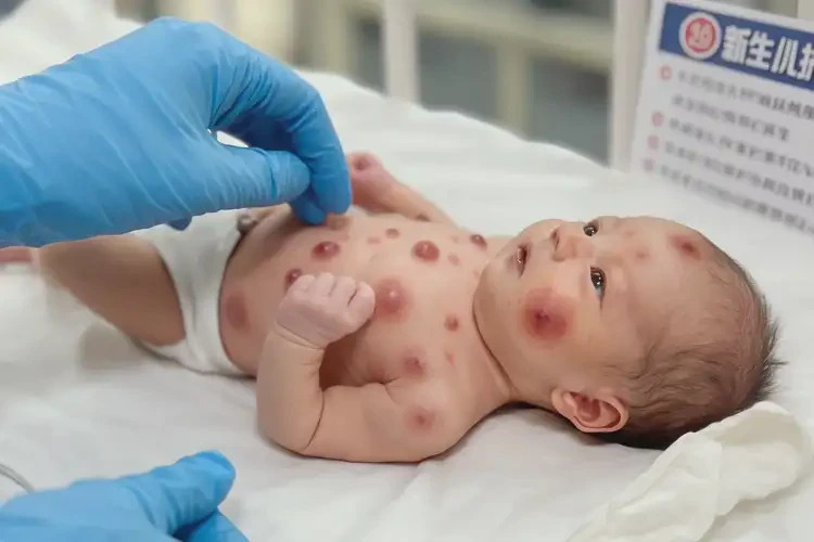 新生兒屁股偶爾起濕疹不管它會(huì)自己自愈嗎(圖4)